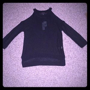 Express Cold Shoulder Sweater